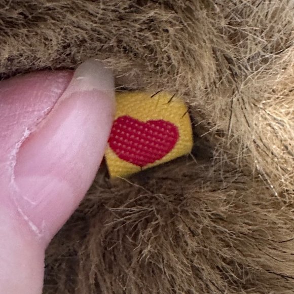 Build A Bear Retired Bearemy Plush Stuffed Animal Faux Leather Paw 15" - Picture 9 of 9